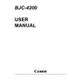CANON BJC-4200 Manual de Usuario
