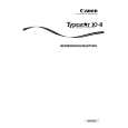 CANON TYPESTAR10-II Manual de Usuario