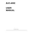 CANON BJC-4000 Manual de Usuario