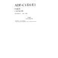 CANON ADF-CDE1 Catálogo de piezas