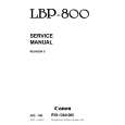 CANON LBP800 Manual de Servicio