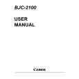 CANON BJC-2100 Manual de Usuario