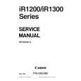 CANON IR1300 Manual de Servicio