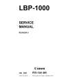 CANON LBP1000 Manual de Servicio