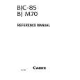 CANON BJC85 Manual de Servicio