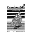 CANON E60 Manual de Usuario