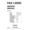 CANON FAXL1000 Manual de Servicio